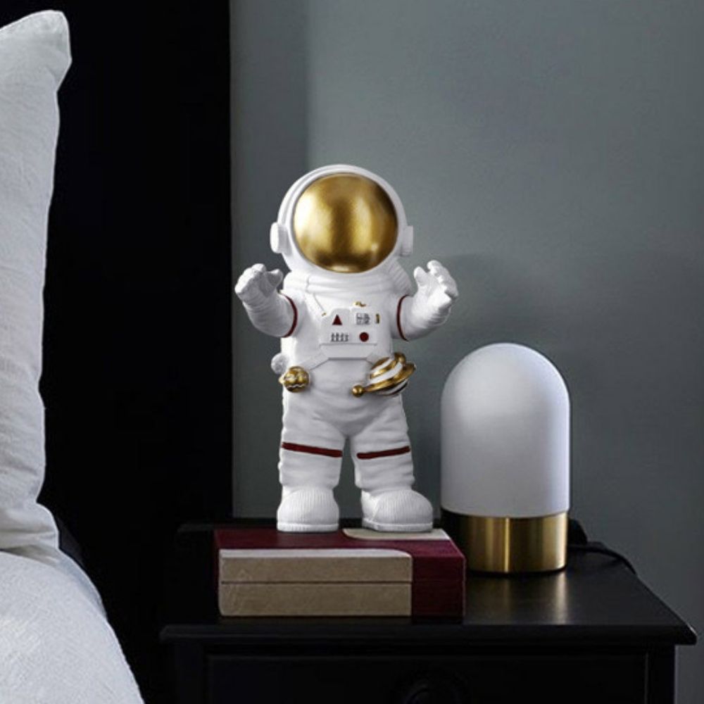 Estatueta Decorativa de Astronauta Impressionado