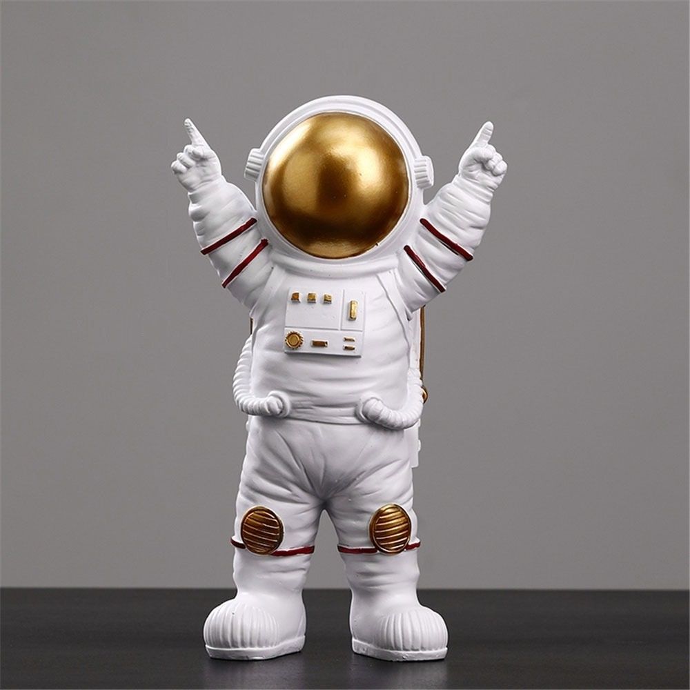 Estatueta Decorativa  de Astronauta O Universo é Nosso